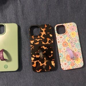 Loopy Case Trio - Sage Green, Tortoise Shell, Floral